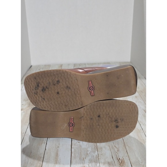 Earth Spirit Women's Shoes Slip-on Mules Leather Gelron 2000 Size 7 US, UK 5 - Picture 7 of 11